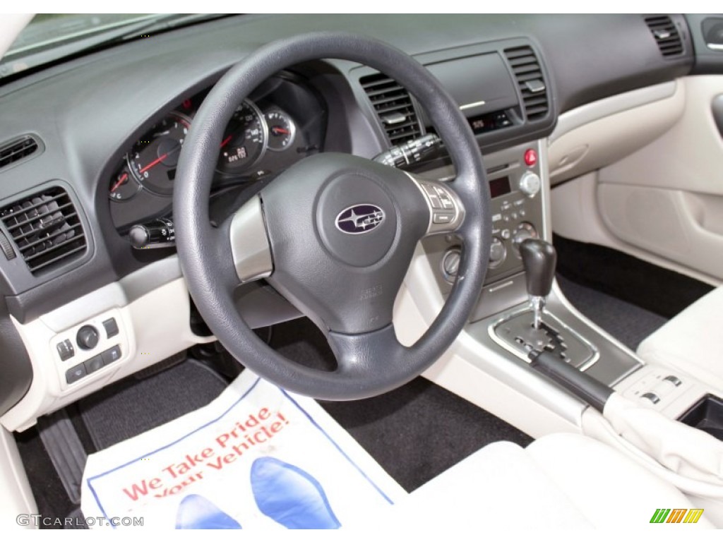 2009 Outback 2.5i Special Edition Wagon - Seacrest Green Metallic / Warm Ivory photo #4