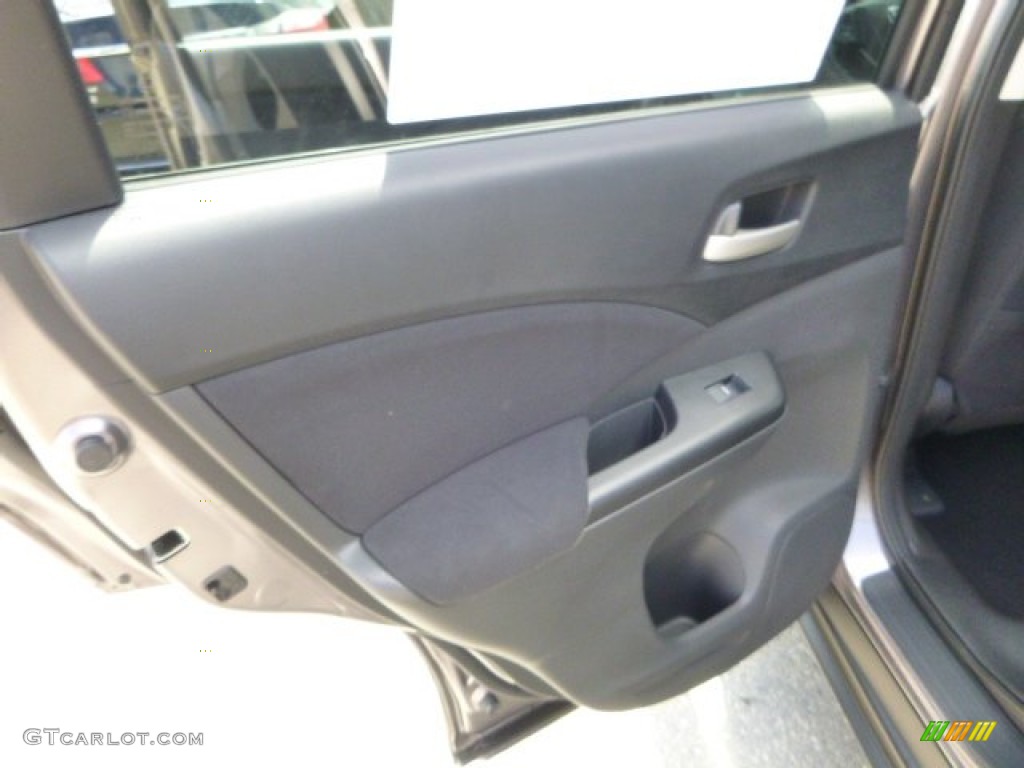 2013 CR-V EX AWD - Urban Titanium Metallic / Black photo #13