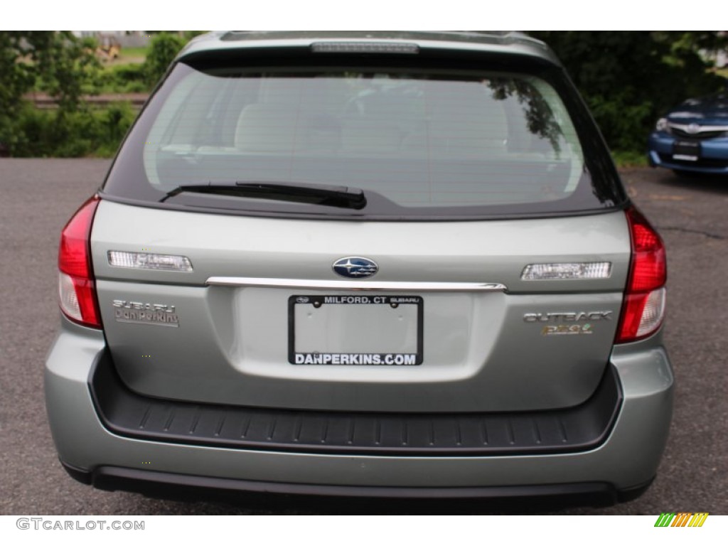 2009 Outback 2.5i Special Edition Wagon - Seacrest Green Metallic / Warm Ivory photo #7