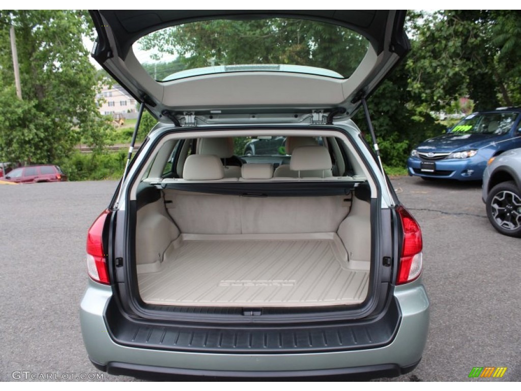 2009 Outback 2.5i Special Edition Wagon - Seacrest Green Metallic / Warm Ivory photo #8