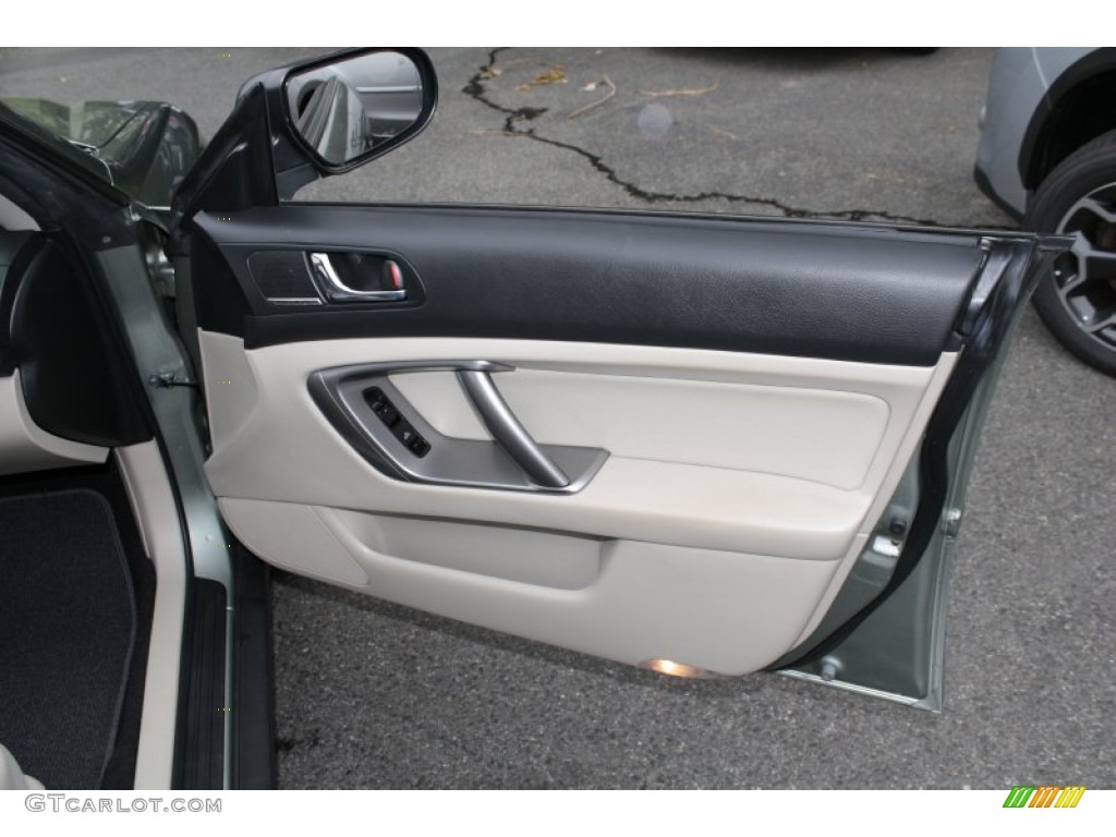 2009 Outback 2.5i Special Edition Wagon - Seacrest Green Metallic / Warm Ivory photo #19