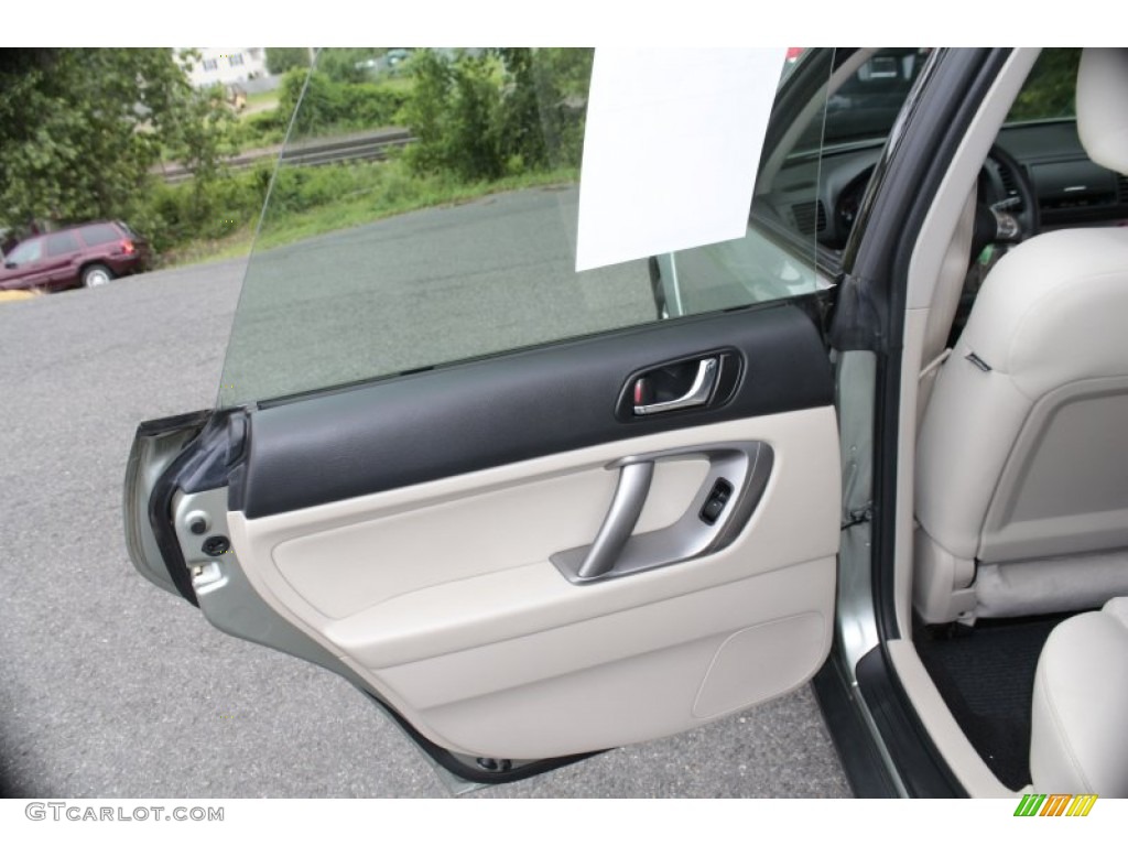 2009 Outback 2.5i Special Edition Wagon - Seacrest Green Metallic / Warm Ivory photo #20