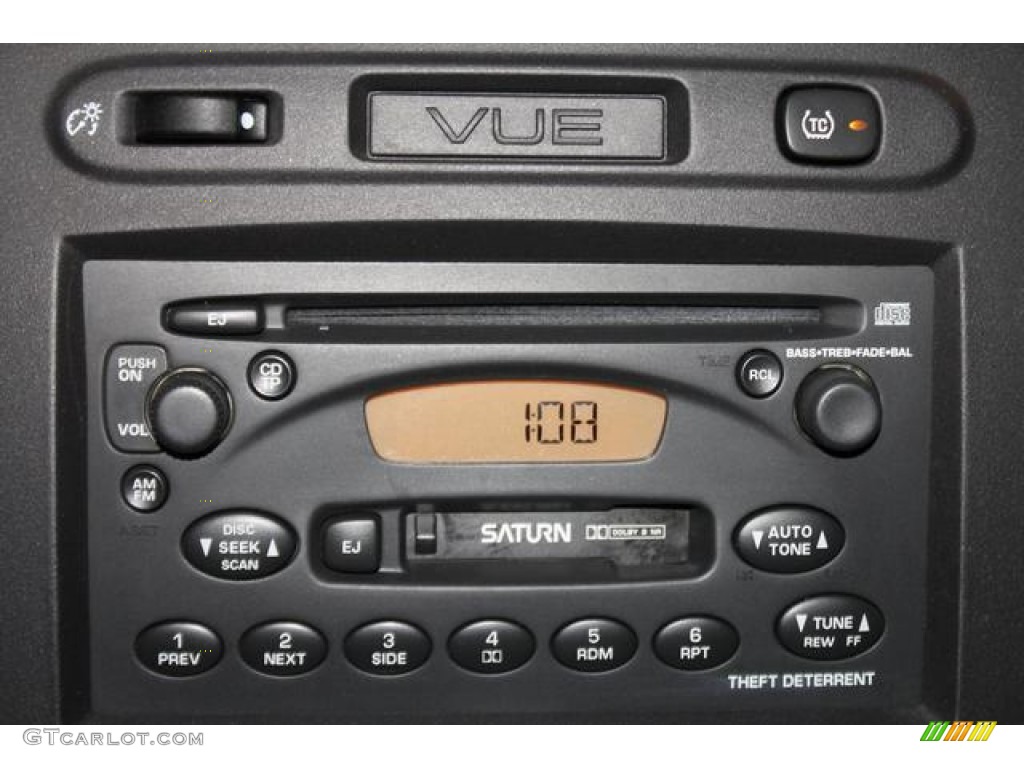 2003 Saturn VUE Standard VUE Model Audio System Photos