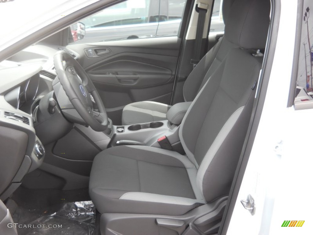 2013 Escape S - Oxford White / Charcoal Black photo #4