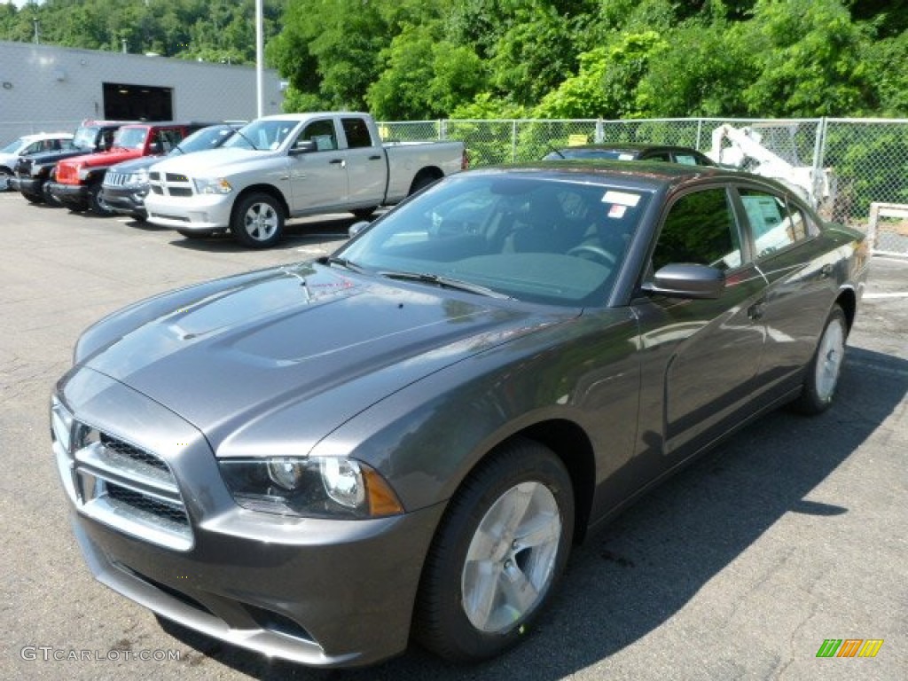 2013 Charger SE - Granite Crystal / Black photo #1