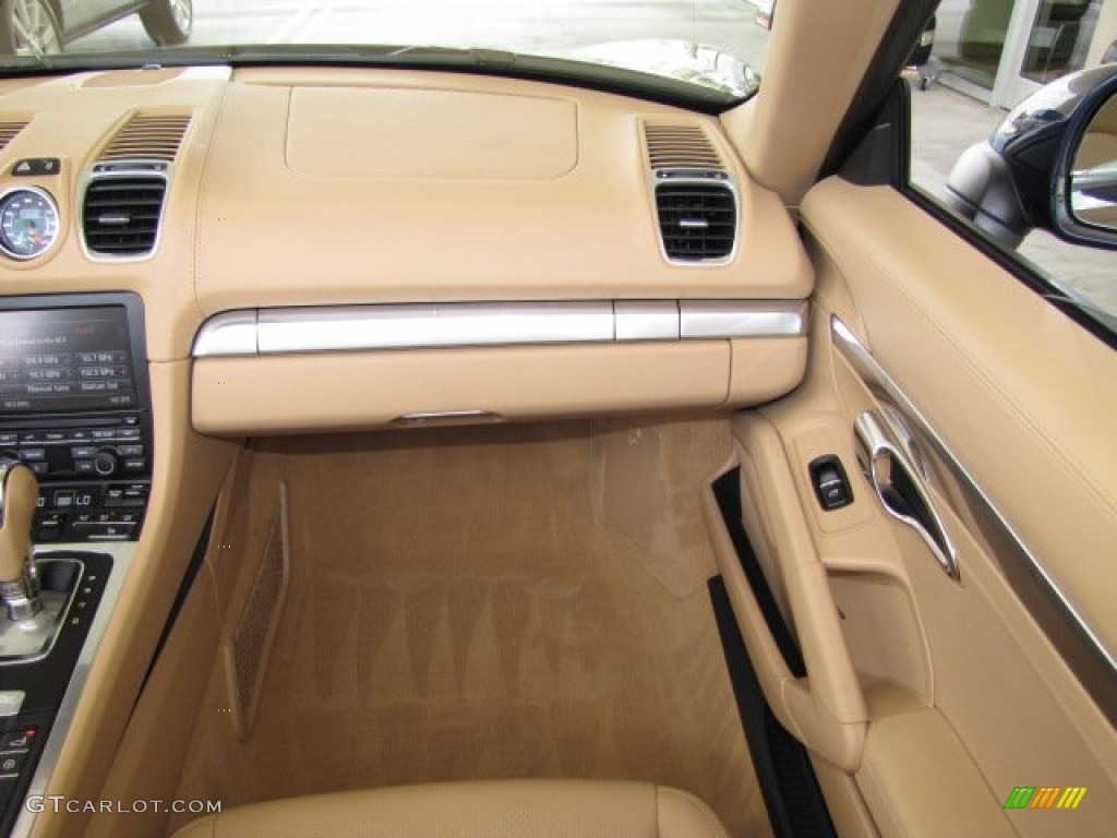 2013 Porsche Boxster Standard Boxster Model Luxor Beige Dashboard Photo #83011816