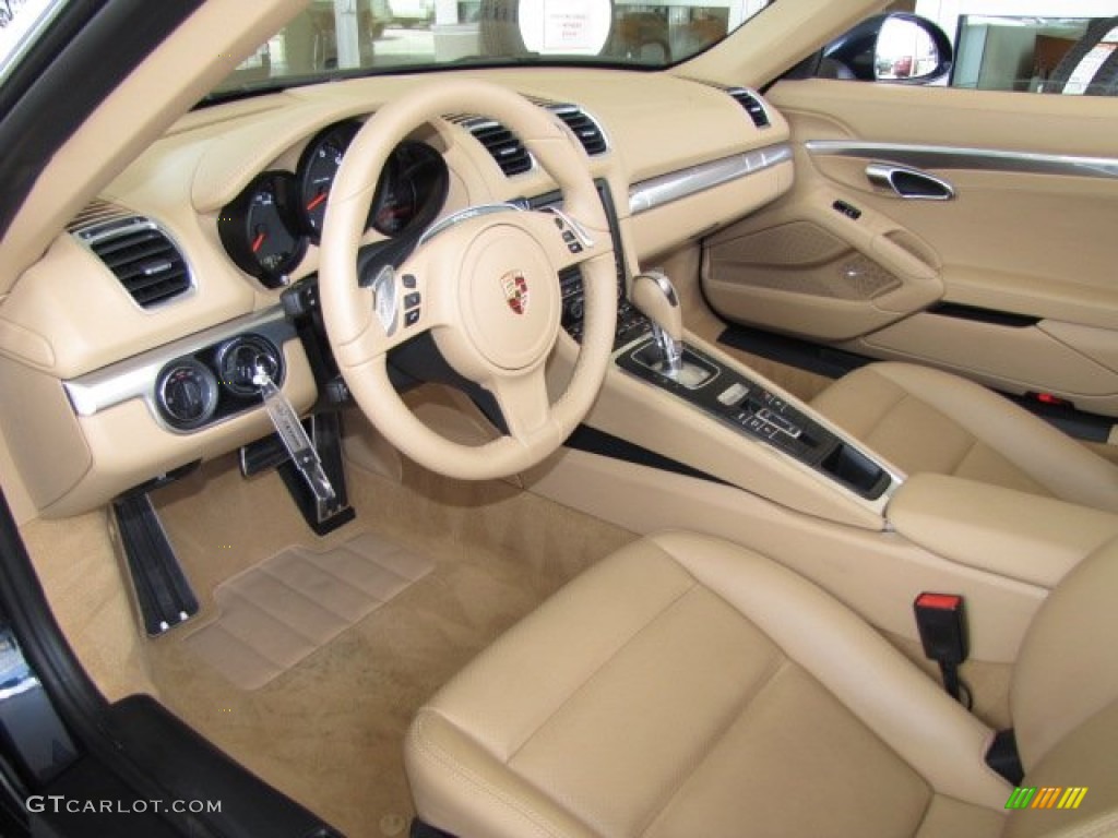 Luxor Beige Interior 2013 Porsche Boxster Standard Boxster Model Photo #83011906