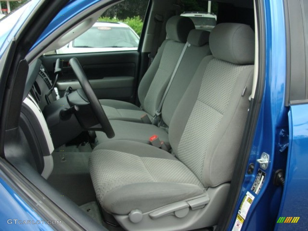 2008 Tundra SR5 Double Cab 4x4 - Blue Streak Metallic / Graphite Gray photo #9