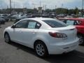 2013 Crystal White Pearl Mica Mazda MAZDA3 i SV 4 Door  photo #3