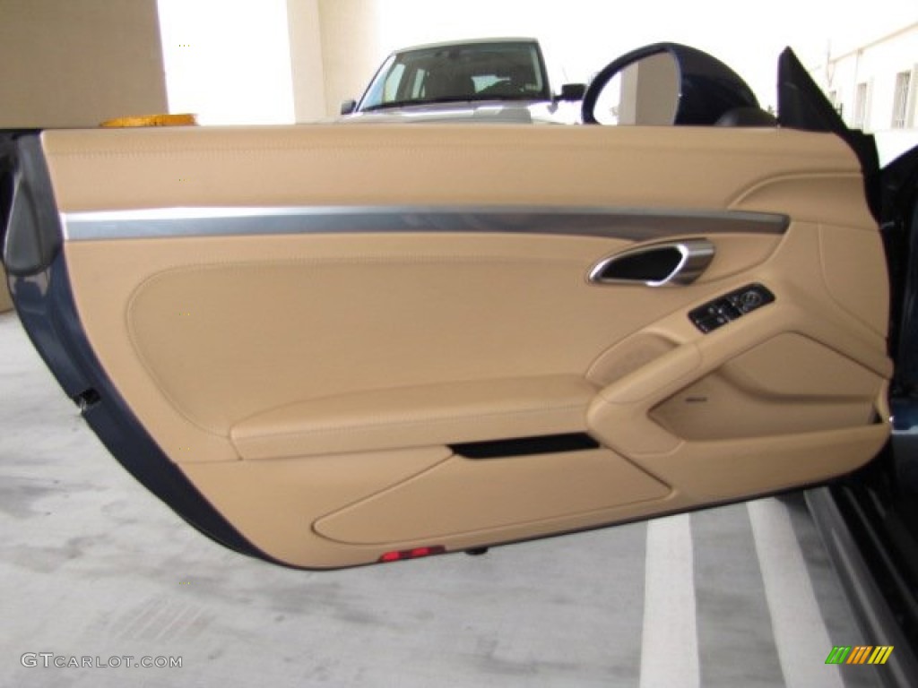 2013 Porsche Boxster Standard Boxster Model Luxor Beige Door Panel Photo #83012208