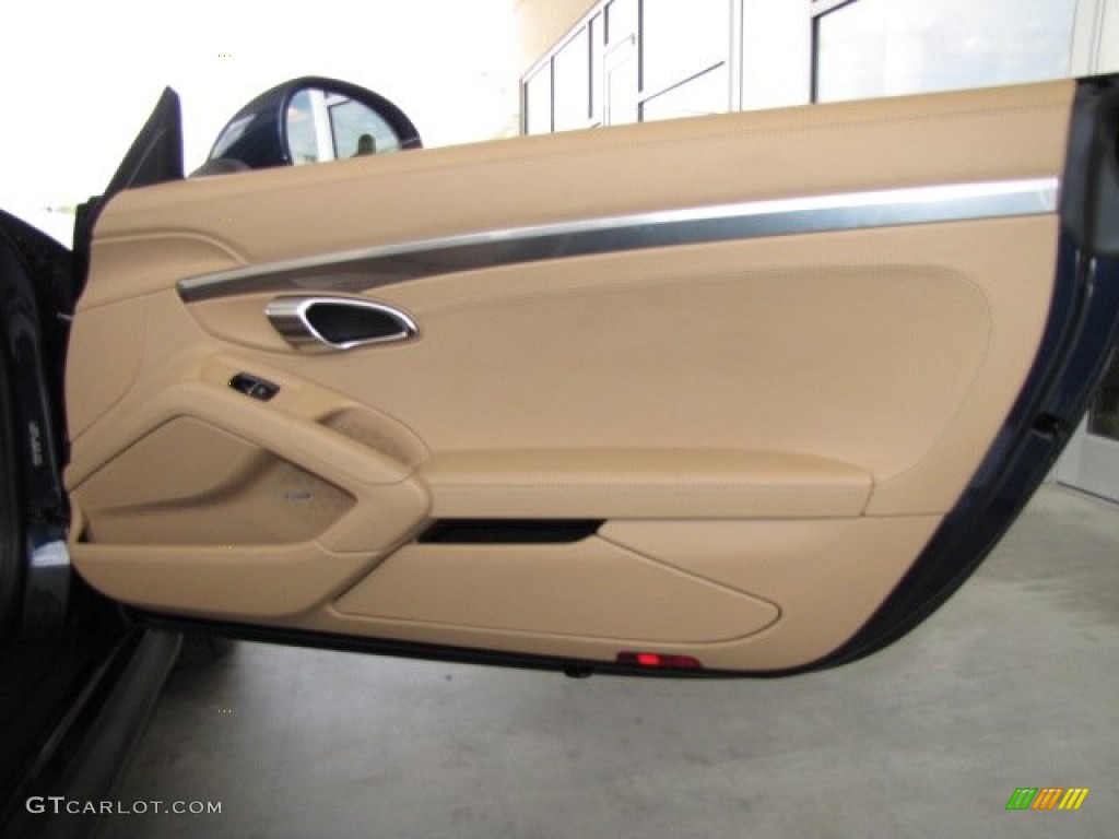 2013 Porsche Boxster Standard Boxster Model Luxor Beige Door Panel Photo #83012230