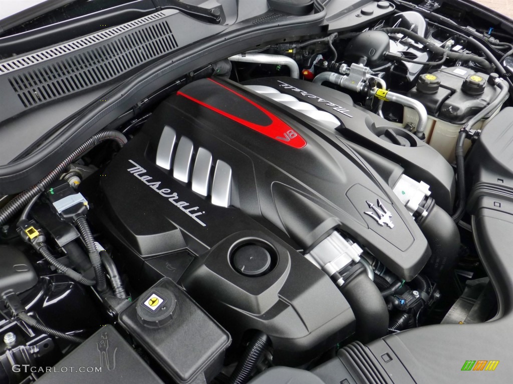 2014 Maserati Quattroporte GTS 3.8 Liter DI Twin-Turbocharged DOHC 32-Valve VVT V8 Engine Photo #83012252