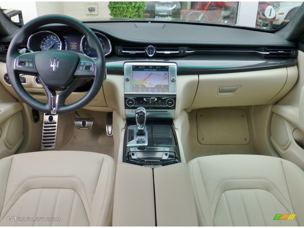 2014 Maserati Quattroporte GTS Sabbia Dashboard Photo #83012339