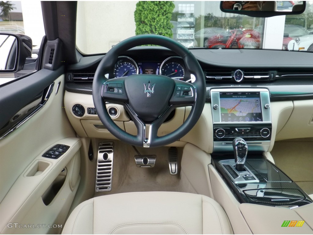 2014 Maserati Quattroporte GTS Sabbia Dashboard Photo #83012366