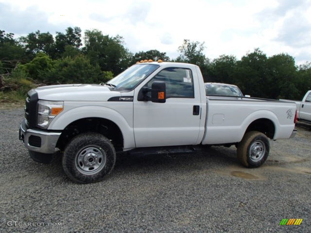 Oxford White 2013 Ford F350 Super Duty XL Regular Cab 4x4 Exterior Photo #83012873