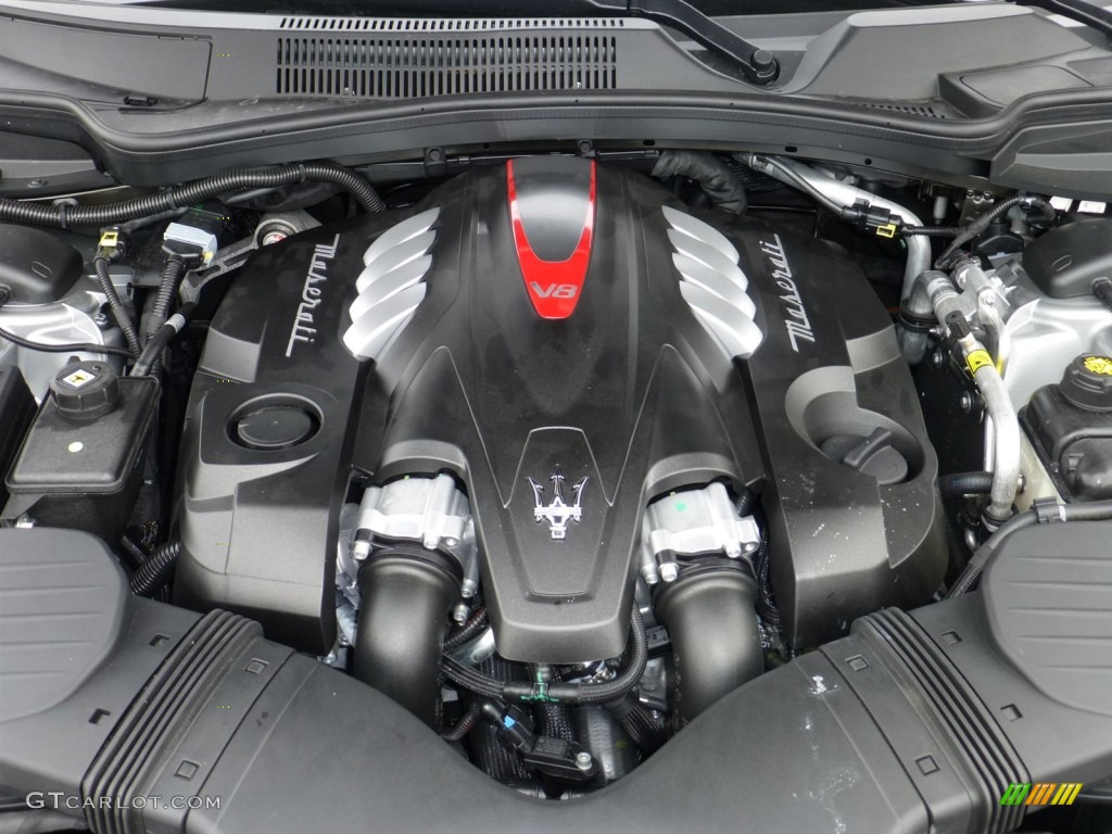 2014 Maserati Quattroporte GTS 3.8 Liter DI Twin-Turbocharged DOHC 32-Valve VVT V8 Engine Photo #83013019