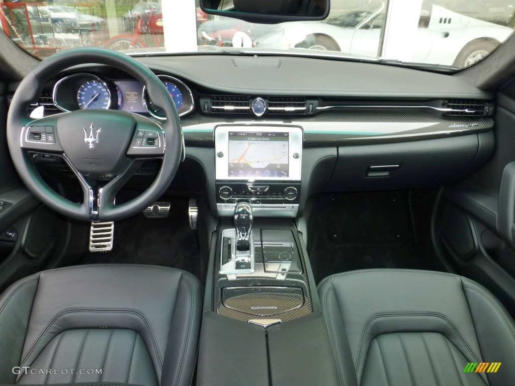 2014 Maserati Quattroporte GTS Nero Dashboard Photo #83013092