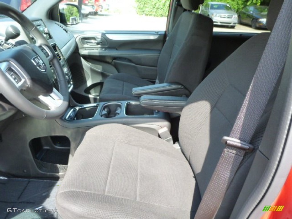 Black Interior 2013 Dodge Grand Caravan SXT Photo #83013326