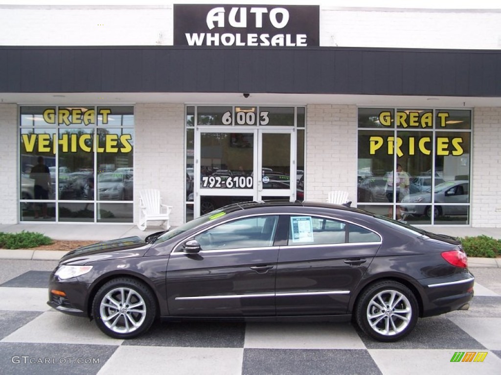 2010 CC Luxury - Mocha Anthracite Metallic / Black photo #1