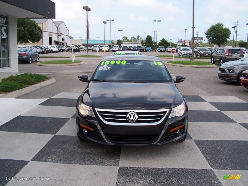 2010 CC Luxury - Mocha Anthracite Metallic / Black photo #2