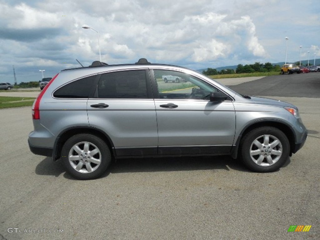 2008 CR-V EX 4WD - Whistler Silver Metallic / Black photo #4