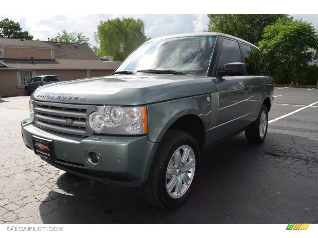 2006 Range Rover HSE - Giverny Green Metallic / Sand/Jet photo #3