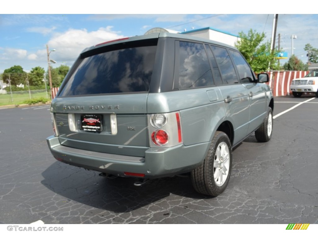 2006 Range Rover HSE - Giverny Green Metallic / Sand/Jet photo #7