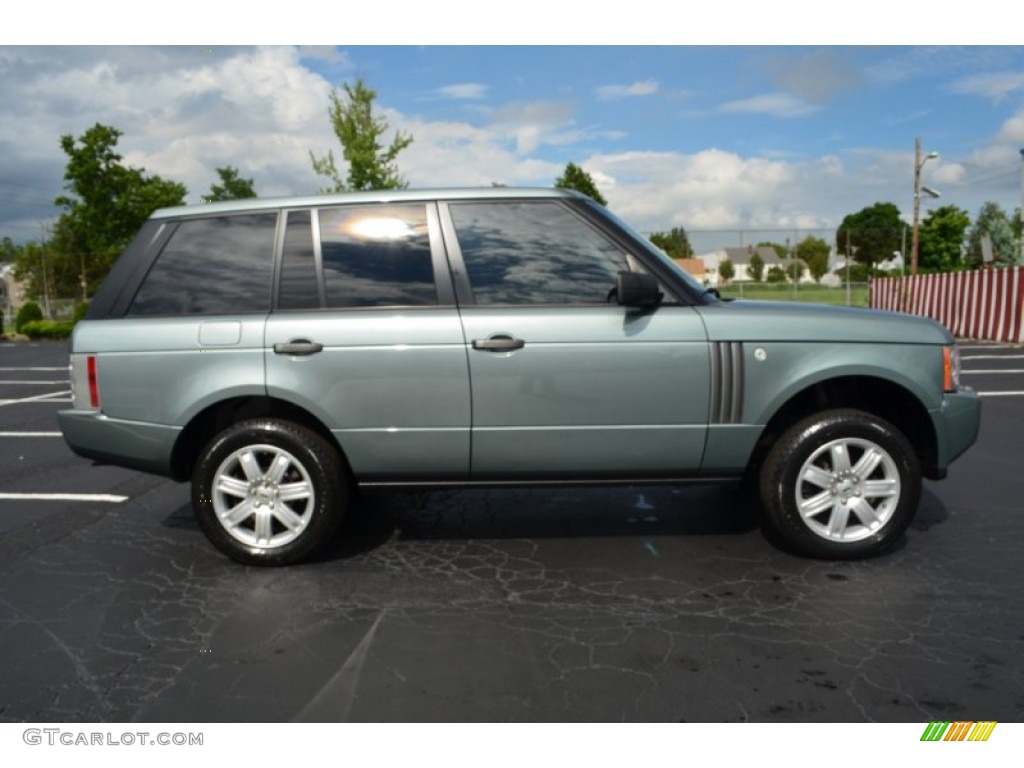 2006 Range Rover HSE - Giverny Green Metallic / Sand/Jet photo #8