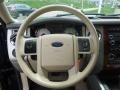 2010 Ford Expedition Camel Interior Steering Wheel Photo