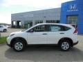 2013 White Diamond Pearl Honda CR-V LX AWD  photo #2