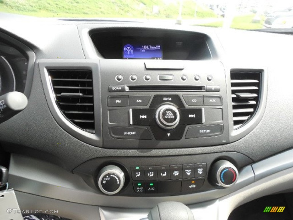 2013 CR-V LX AWD - White Diamond Pearl / Gray photo #12