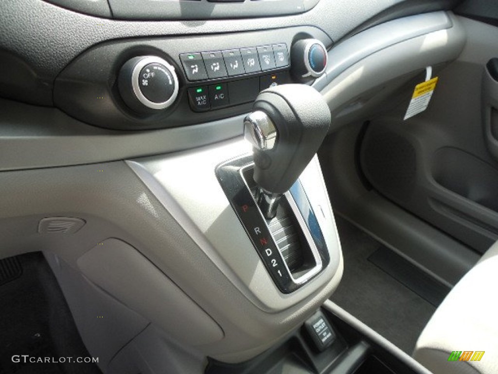 2013 CR-V LX AWD - White Diamond Pearl / Gray photo #13