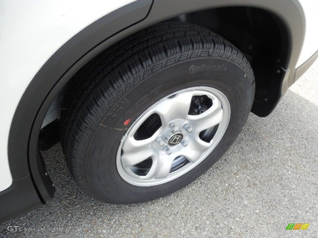 2013 CR-V LX AWD - White Diamond Pearl / Gray photo #16