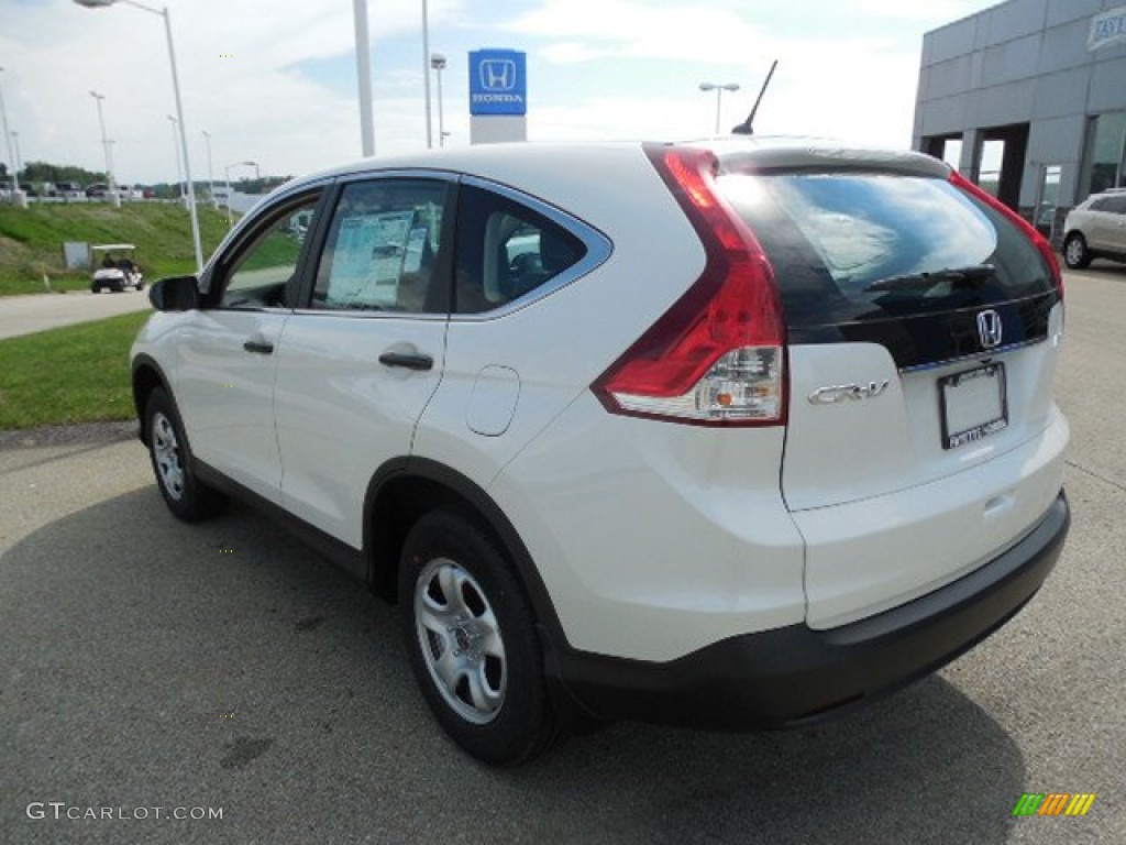 2013 CR-V LX AWD - White Diamond Pearl / Gray photo #17