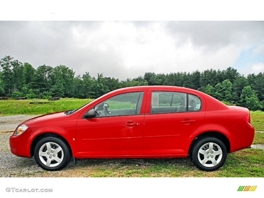 Victory Red 2008 Chevrolet Cobalt LS Sedan Exterior Photo #83016323