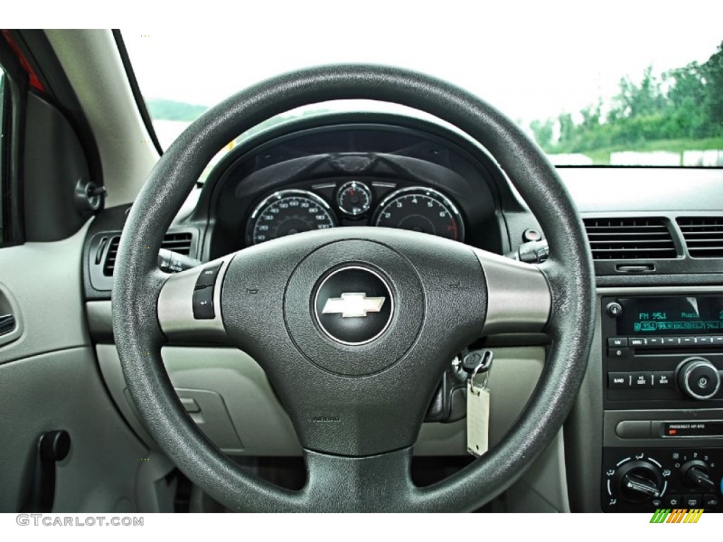 2008 Chevrolet Cobalt LS Sedan Gray Steering Wheel Photo #83016362
