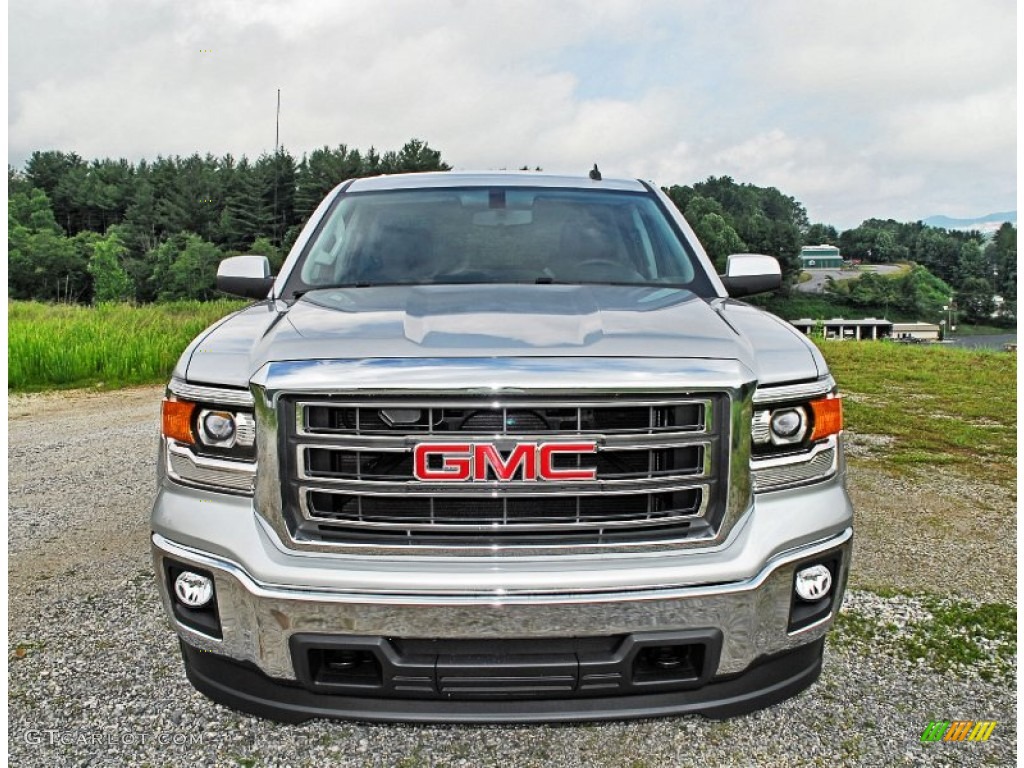 Quicksilver Metallic 2014 GMC Sierra 1500 SLE Crew Cab 4x4 Exterior Photo #83016413