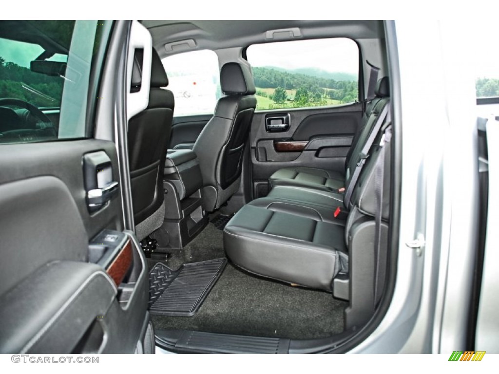 2014 GMC Sierra 1500 SLE Crew Cab 4x4 Rear Seat Photo #83016461