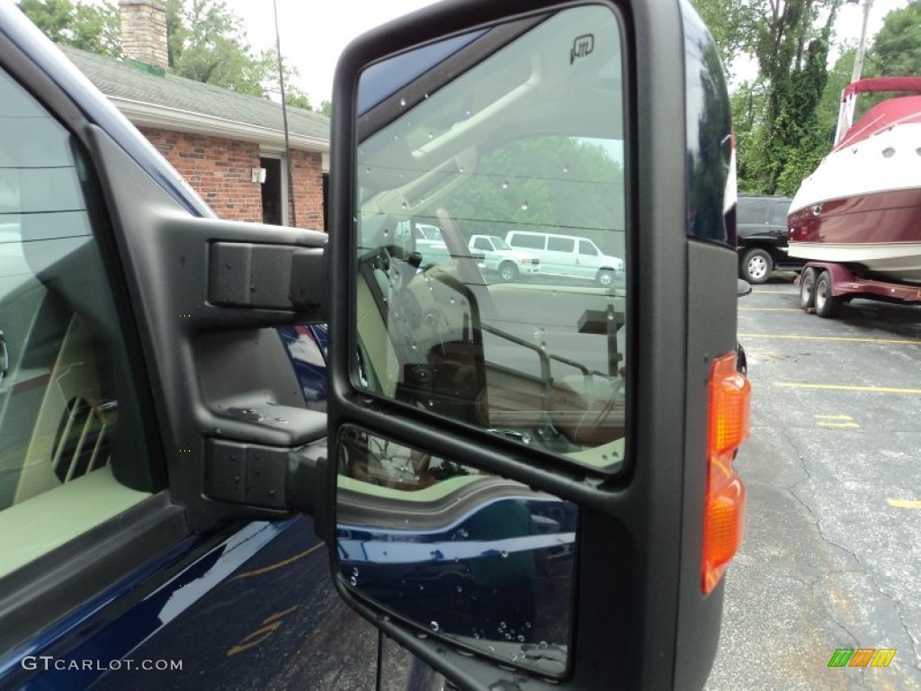 2008 F350 Super Duty King Ranch Crew Cab 4x4 Dually - Dark Blue Pearl Metallic / Chaparral Brown photo #39