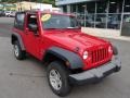 Flame Red - Wrangler X 4x4 Photo No. 2