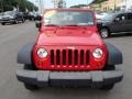 Flame Red - Wrangler X 4x4 Photo No. 3