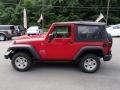 Flame Red - Wrangler X 4x4 Photo No. 5