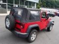 Flame Red - Wrangler X 4x4 Photo No. 8