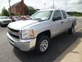 Silver Ice Metallic - Silverado 2500HD Work Truck Extended Cab 4x4 Photo No. 3