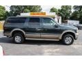 2000 Dark Green Satin Metallic Ford Excursion Limited 4x4  photo #7