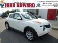 Pearl White 2013 Nissan Juke SV AWD