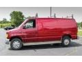 2000 Toreador Red Metallic Ford E Series Van E350 Commercial  photo #3