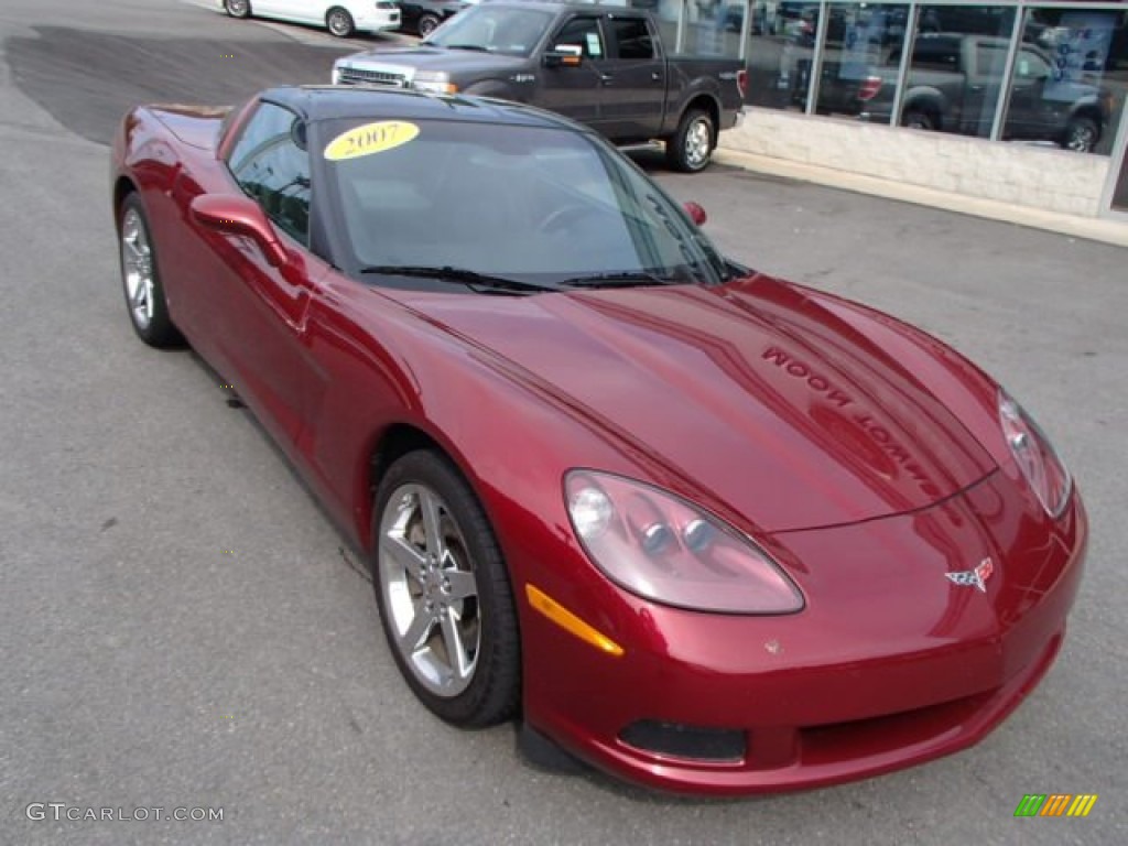 Monterey Red Metallic 2007 Chevrolet Corvette Coupe Exterior Photo #83018889