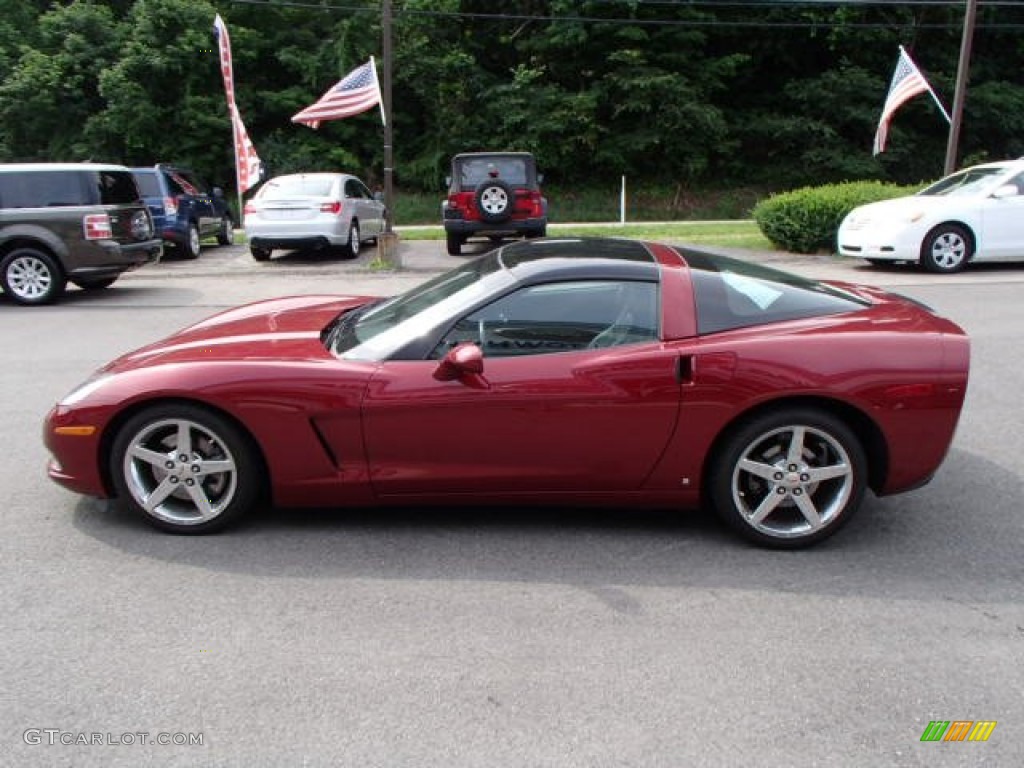 Monterey Red Metallic 2007 Chevrolet Corvette Coupe Exterior Photo #83018942