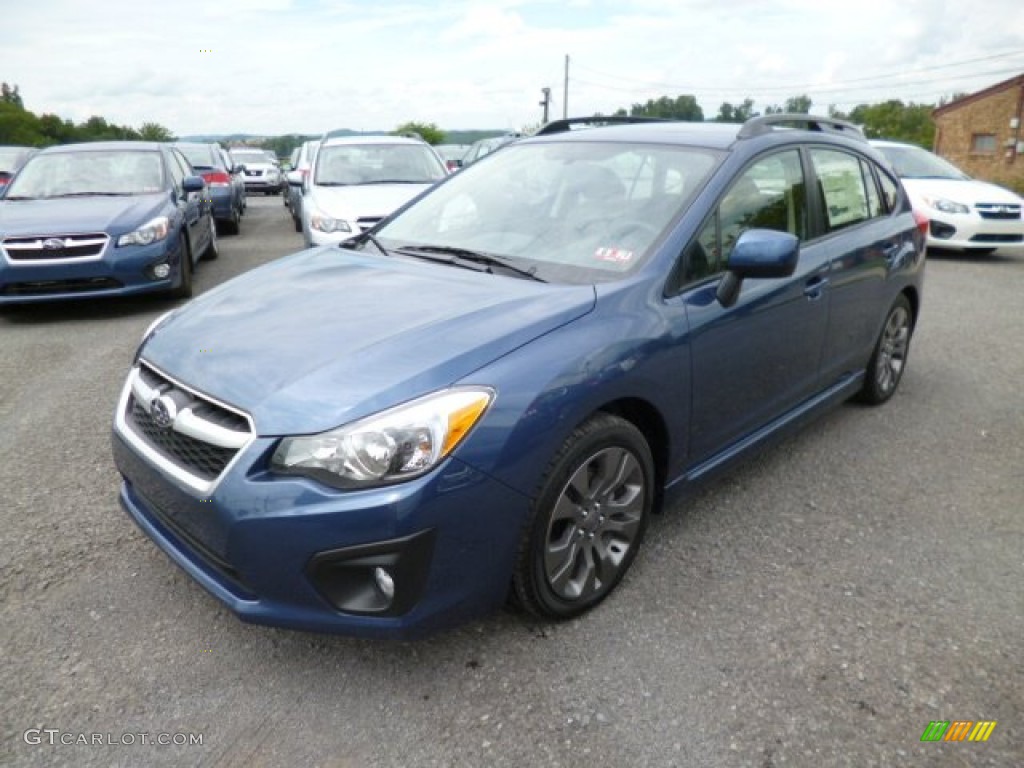 Marine Blue Pearl 2013 Subaru Impreza 2.0i Sport Limited 5 Door Exterior Photo #83019246